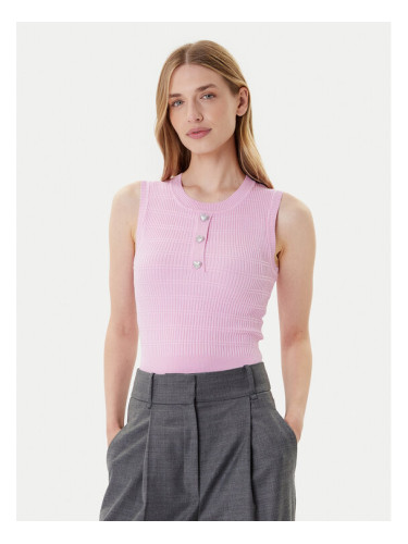 Morgan топ 252-MJILA Розов Slim Fit