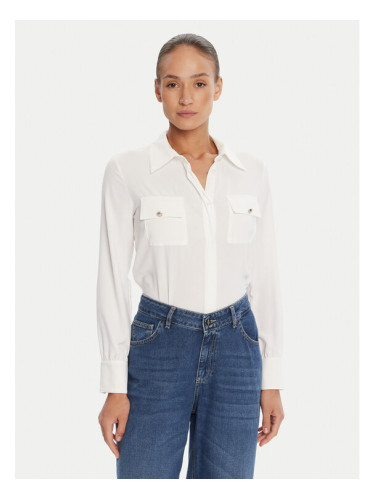 Rinascimento Риза CFC0125777003 Бял Regular Fit