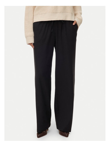Vero Moda Текстилни панталони Milly 10331924 Черен Wide Leg