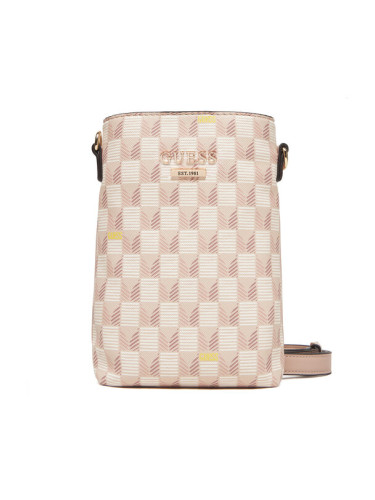 Guess Чантичка за телефон TWLW9676015 Бежов
