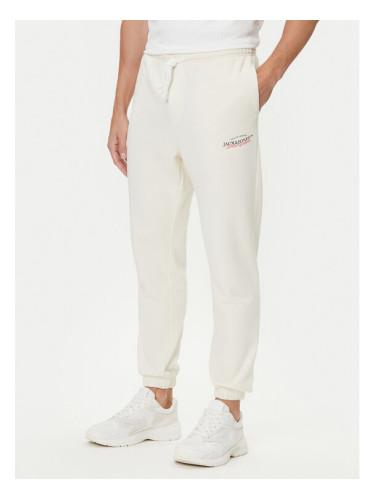 Jack & Jones Долнище анцуг Kane Billy 12283257 Екрю Relaxed Fit