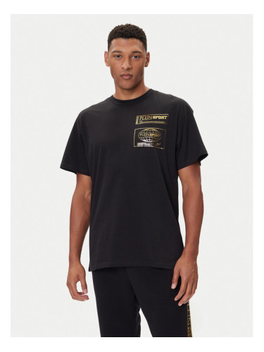 Plein Sport Тишърт FAEC MTK8354 STE001N Черен Loose Fit