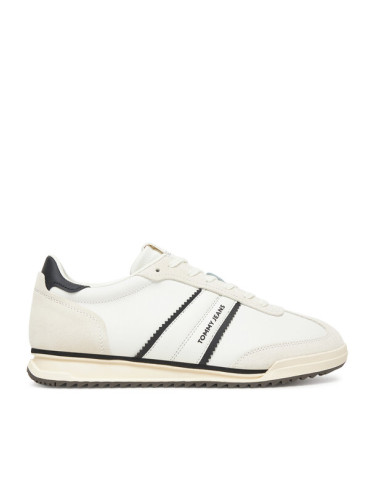 Tommy Jeans Сникърси Tjm Retro Runner Cleated EM0EM01619 Бял