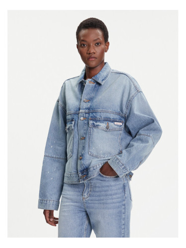 Calvin Klein Jeans Дънково яке LV047C730G Син Regular Fit