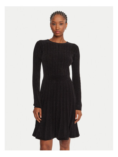 Guess Плетена рокля W5BK79 Z3902 Черен Regular Fit