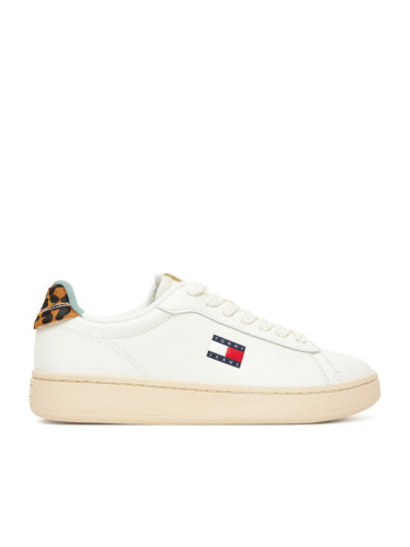 Tommy Jeans Сникърси Archive '98 Leopard EN0EN02909 Бял
