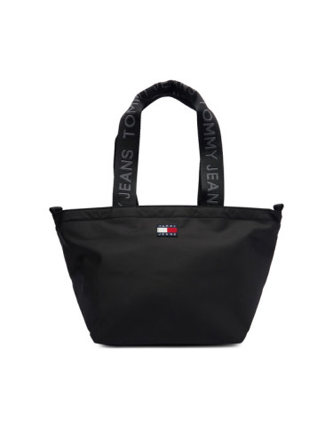 Tommy Jeans Дамска чанта Tjw Ess Daily Mini Tote AW0AW17890 Черен