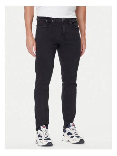 Tommy Jeans Дънки Austin DM0DM21232 Черен Slim Fit