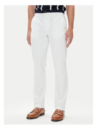 Tommy Hilfiger Чино панталони Denton Essential MW0MW40262 Бял Straight Fit