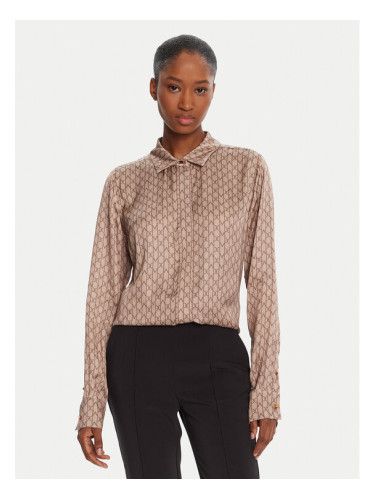 Marciano Guess Риза 5GGH32 7298A Кафяв Regular Fit