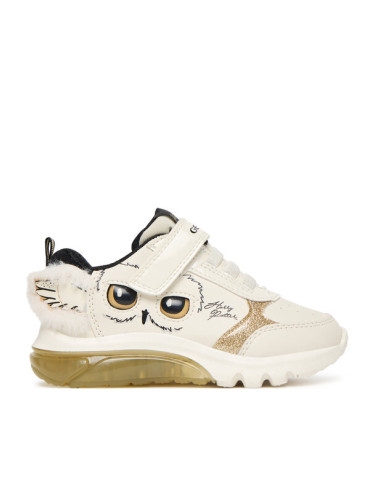 Geox Сникърси J Ciberdron J56LPA 0BCKN C1M2U M Екрю