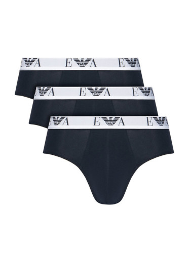 Emporio Armani Underwear Комплект 3 чифта слипове EM000258 AF14131 MB139 Тъмносин