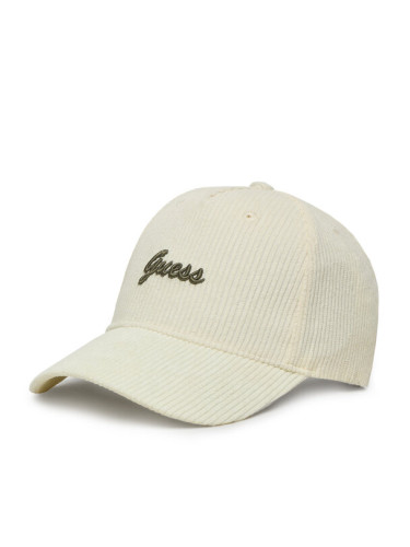 Guess Шапка с козирка V5BZ10 WF760 Екрю