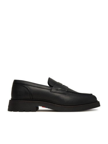 Tommy Hilfiger Мокасини Comfort Lwt FM0FM05698 Черен