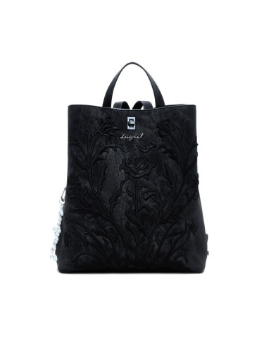 Desigual Дамска чанта Romeo Floral Total B 25WAKP06 Черен