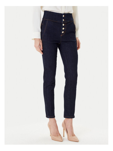 Rinascimento Дънки CFC0124957003 Тъмносин Skinny Fit