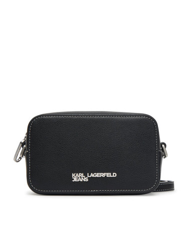 Karl Lagerfeld Jeans Дамска чанта A3W30012 Черен