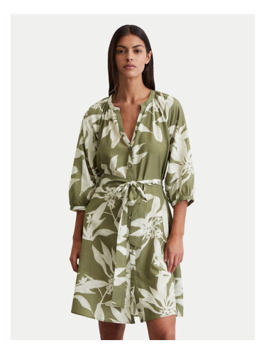 Marc O'Polo Рокля тип риза 506 0915 21197 Зелен Relaxed Fit