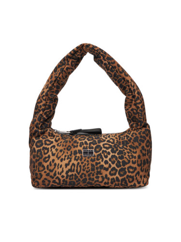 Tommy Jeans Дамска чанта Tjw Urban Leo Shoulder Bag AW0AW18241 Кафяв