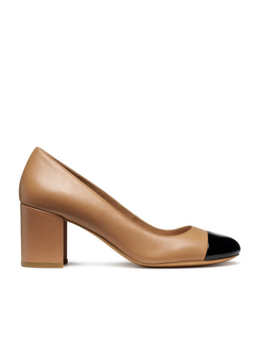 Geox Обувки на ток D Virnilisa 65 D56YYC 0TU66 C0015 Бежов