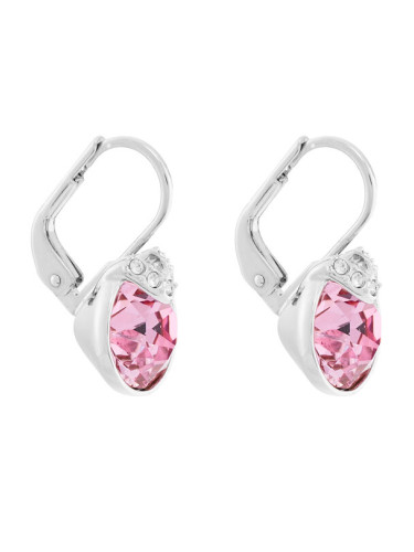 Swarovski Обици Bella 5734235 Сребрист