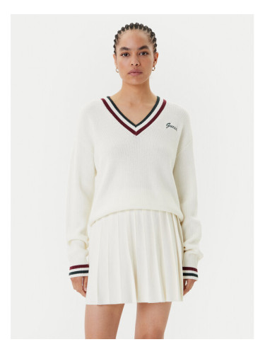 Guess Пуловер V5BR01 Z1152 Екрю Regular Fit