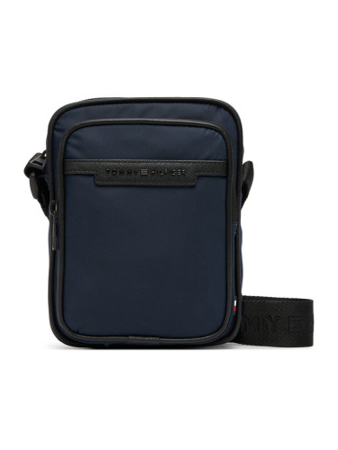 Tommy Hilfiger Мъжка чантичка Th Repreve Mini Reporter AM0AM13465 Тъмносин