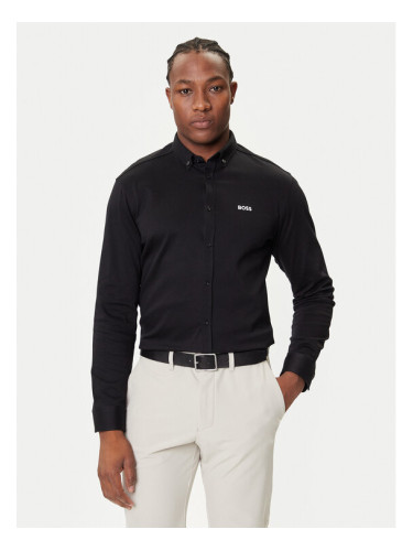 BOSS Риза B_Motion 50544795 Черен Regular Fit