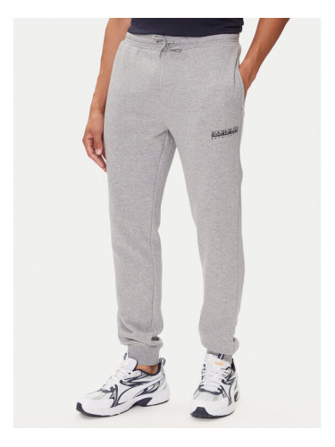 Napapijri Долнище анцуг M-Gori Wint NP0A88UH Сив Relaxed Fit