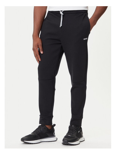 BOSS Долнище анцуг Zone 50543070 Черен Regular Fit