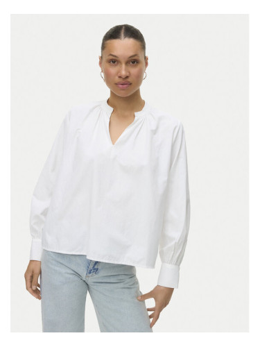 Vero Moda Блуза Fanni 10336937 Бял Loose Fit