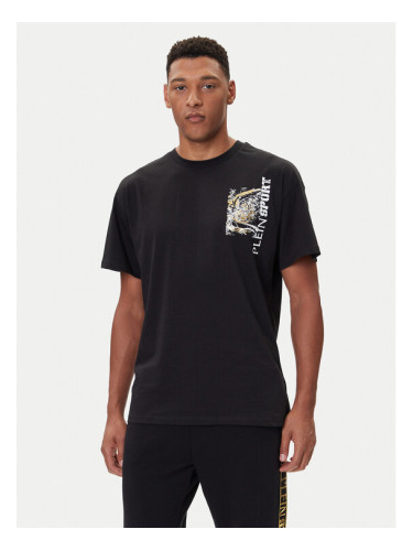 Plein Sport Тишърт FAEC MTK8368 STE001N Черен Loose Fit