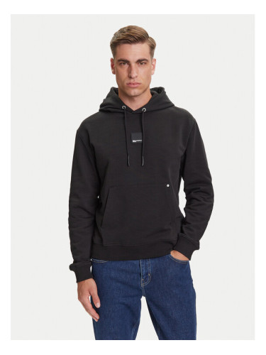 Karl Lagerfeld Jeans Суитшърт A3M20025 Черен Regular Fit