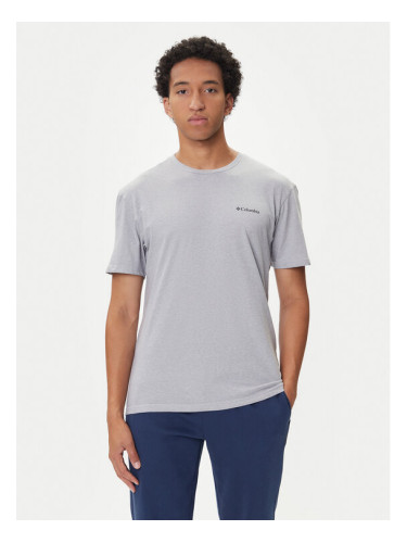 Columbia Тишърт CSC Basic Logo™ 1680053 Сив Regular Fit
