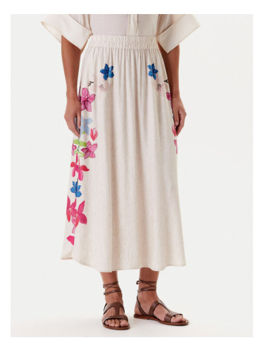 Tatuum Миди пола Katia 2 T2511.173 Бежов Regular Fit