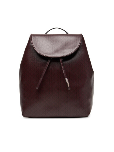 Calvin Klein Раница Emblem Aop Flap Backpack LV04F3271G Бордо