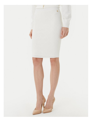 Marciano Guess Миди пола 5YGD29 5036Z Бял Slim Fit