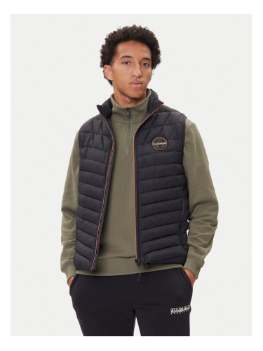 Napapijri Елек A-Lapaz V NP0A4IA6 Черен Regular Fit