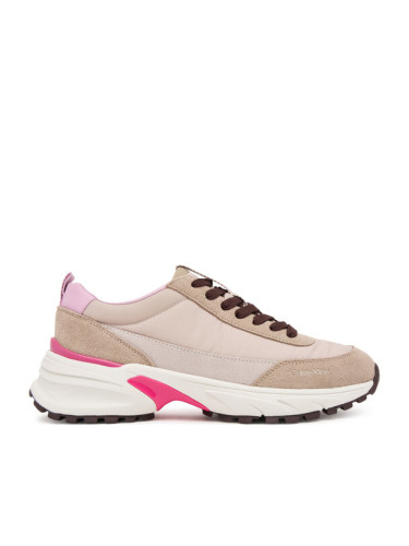 Calvin Klein Сникърси Hike Runner Mg Nylon Mix YW0YW02075 Сив