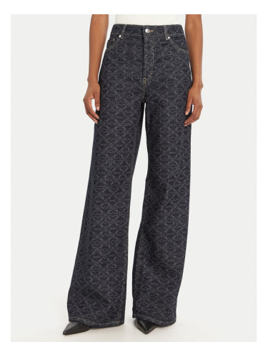 HUGO Дънки 50541522 Тъмносин Wide Leg