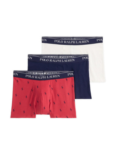 Polo Ralph Lauren Комплект 3 чифта боксерки 714830299170 Цветен