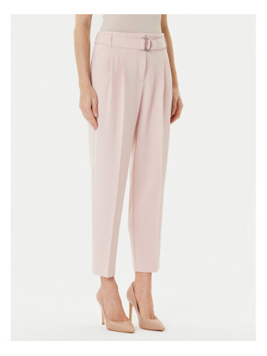 BOSS Текстилни панталони Tapiah 50490037 Розов Regular Fit