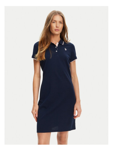 U.S. Polo Assn. Ежедневна рокля WUP1312 Тъмносин Regular Fit