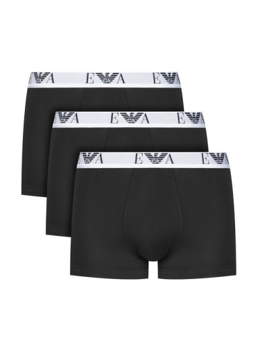 Emporio Armani Underwear Комплект 3 чифта боксерки EM000259 AF14131 MC061 Черен