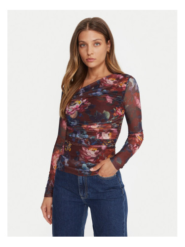 Guess Блуза W5BP32 KCZC2 Цветен Slim Fit