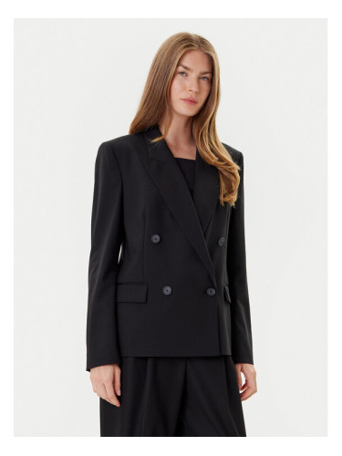 BOSS Сако Jaleto9 50546623 Черен Regular Fit