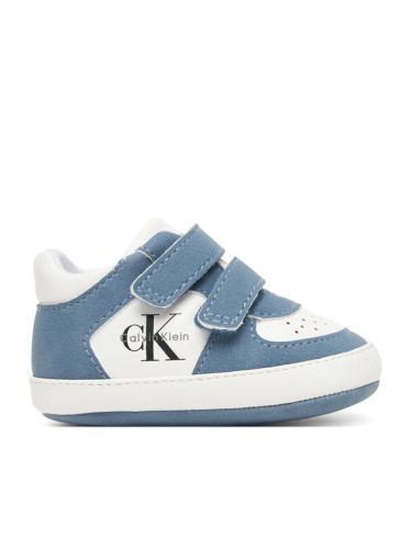 Calvin Klein Сникърси Low Cut Velcro V0B9-83146-1755 Син