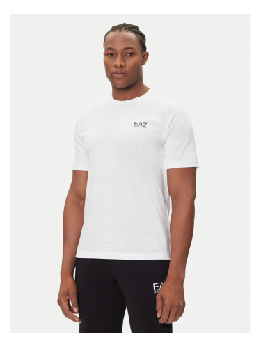 EA7 Emporio Armani Тишърт 7M000567 AF10375 M0003 Бял Regular Fit