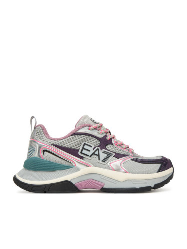 EA7 Emporio Armani Сникърси X8X249 XK446 MZ223 Виолетов