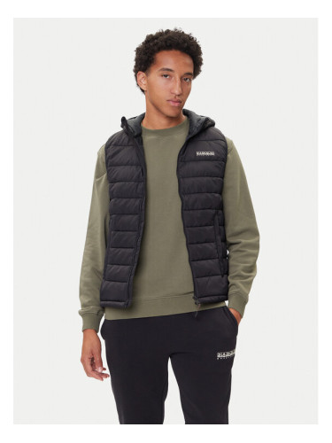 Napapijri Жилетка за костюм A-Gesar V NP0A88U4 Черен Regular Fit